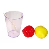 LEAN TOYS Set de accesorios de cocina infantil – Juguete de cocina de rol de 15 piezas, plástico apto para alimentos, a partir de 12 meses