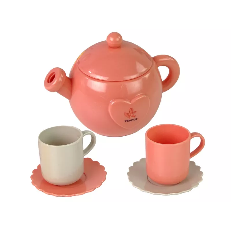LEAN TOYS Set de accesorios de cocina infantil – Juguete de cocina de rol de 15 piezas, plástico apto para alimentos, a partir de 12 meses