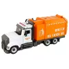 LEAN TOYS Camión de basura para atornillar y desatornillar con accesorios naranja
