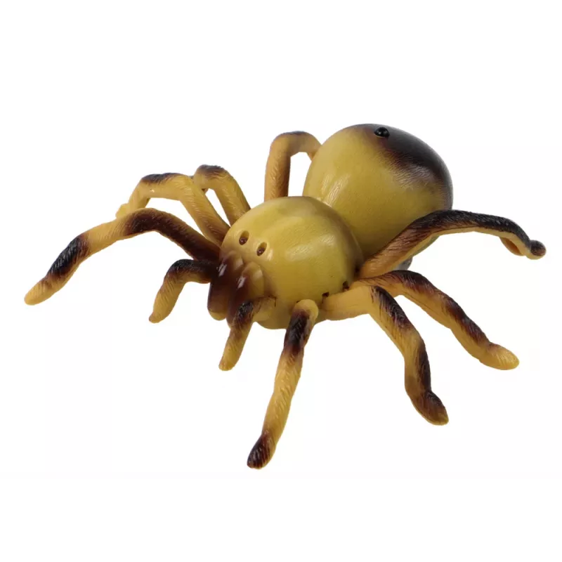 LEAN TOYS Tarántula araña teledirigida juguete RC amarillo 27/40 MHz