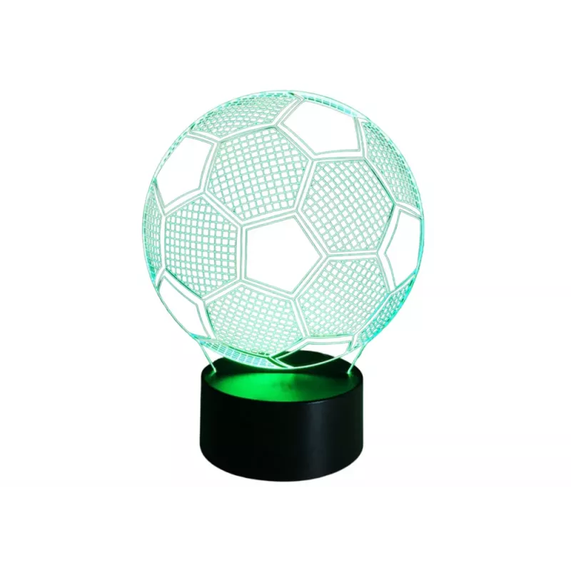 LEAN TOYS Lámpara lunar LED 3D inalámbrica con mando a distancia y táctil, 16 colores, regulable, recargable, PLA, 150 mm