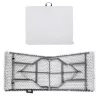 LEAN Mesa plegable con bloqueo, blanca, 180 x 74 cm