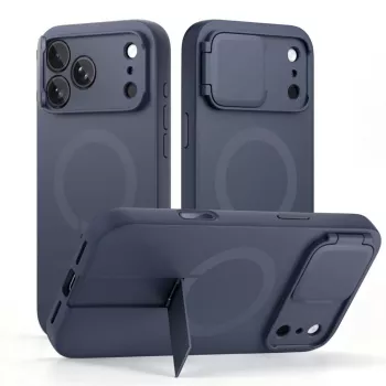 TECH-PROTECT Kevlar Aura Funda MagSafe para iPhone 17 Pro Max / 18 Pro Max – Azul marino
