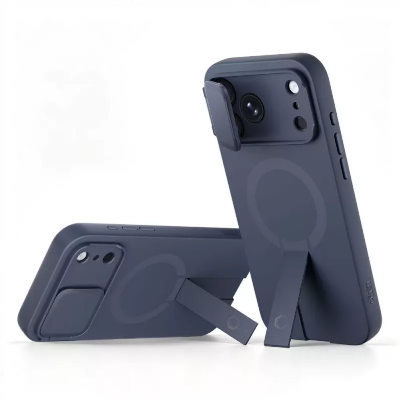 TECH-PROTECT Kevlar Aura Funda MagSafe para iPhone 17 Pro Max / 18 Pro Max – Azul marino