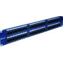 EMITERNET PANEL 19, 48XRJ45 UTP CAT.5E (2U) AZUL DCN/PPFA652K488C5E