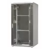 EmiterNet Top Armario de suelo con estructura 32U 800x800x1540mm chapa de acero/puerta frontal de cristal EM/SH05D-8832