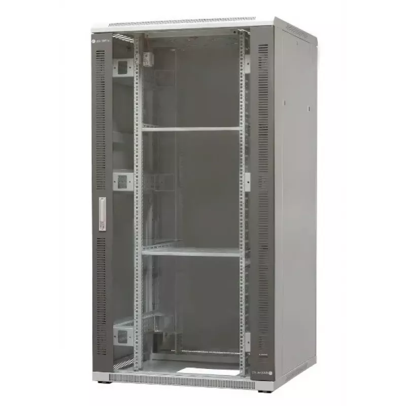 EmiterNet Top Armario de suelo con estructura 32U 800x800x1540mm chapa de acero/puerta frontal de cristal EM/SH05D-8832