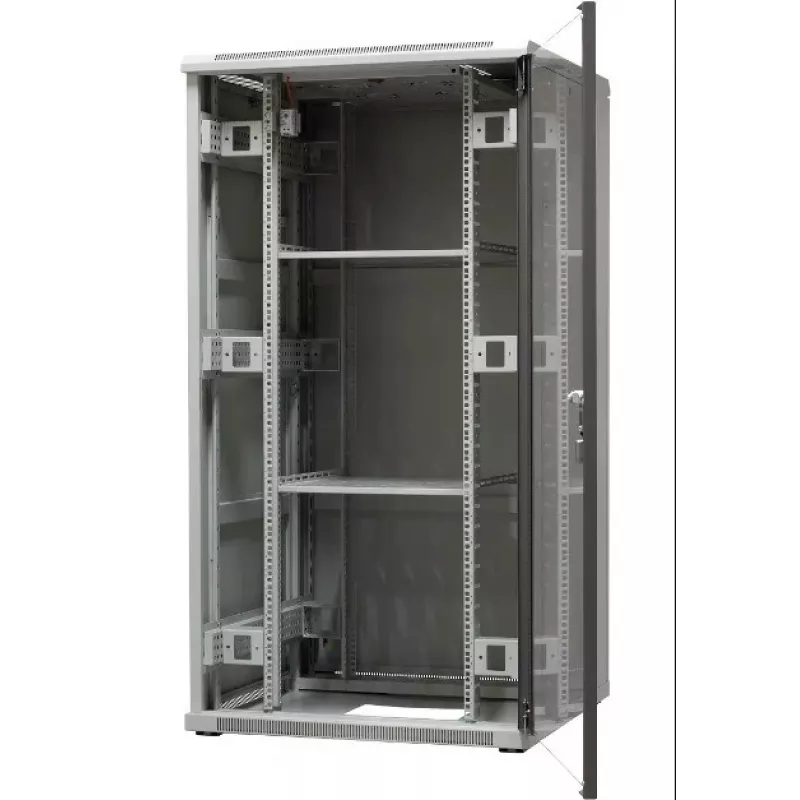 EmiterNet Top Armario de suelo con estructura 32U 800x800x1540mm chapa de acero/puerta frontal de cristal EM/SH05D-8832
