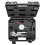 NEO TOOLS TOP-11-130 juego de comprobación de alabeo lateral de discos de freno con comparador de 0,01 mm, base magnética de 60 kg, brazo flexible