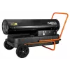 NEO TOOLS calefactor de gasóleo 50kW con depósito de 50L y ruedas, 44 kW, 150.000 BTU/h, diésel/queroseno/gasóleo, IP41, carcasa de acero