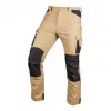 NEO TOOLS 81-350-3-M pantalón de trabajo Mix&Match, canvas con refuerzos Cordura, beige-negro, talla M