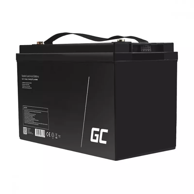Green Cell AGM VRLA 12V 110Ah batería sin mantenimiento