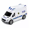 LEAN TOYS garaje comisaría de policía con 2 coches, helicóptero, walkie-talkie, luz y sonido | 31588