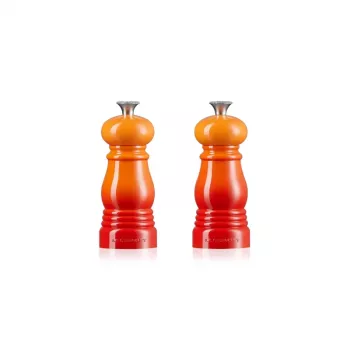 Le Creuset Set molinillos de sal y pimienta 11 cm Volcanic Orange