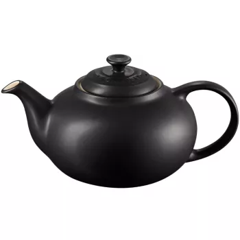Le Creuset Tetera de gres 1,3L negra