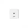 GRATEQ OLOS Cargador de pared 65W GaN Dual USB-C PD PPS