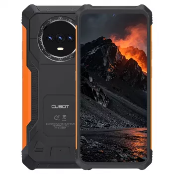 CUBOT KINGKONG ES PRO 6+128GB Negro y naranja smartphone resistente