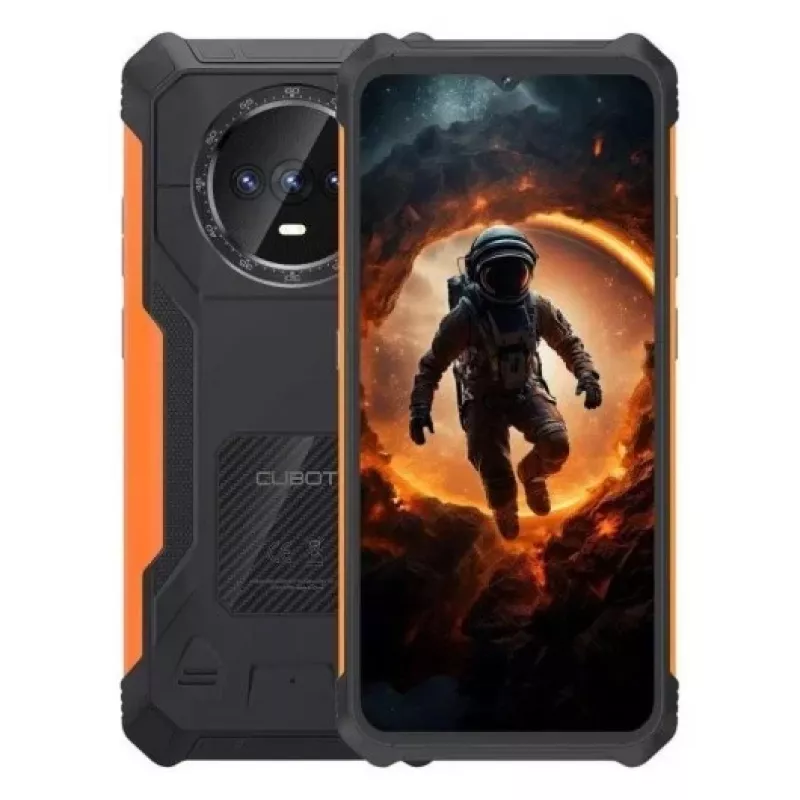 CUBOT KINGKONG ES PRO 6+128GB Negro y naranja smartphone resistente