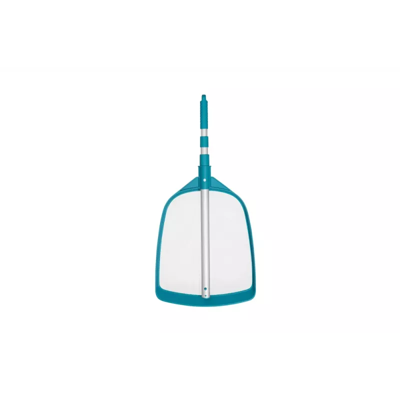 Bestway Flowclear AquaClean Set de limpieza de piscina con recogehojas, cabezal de aspiración y mango de aluminio de 163 cm