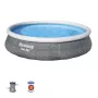 Bestway Fast Set 57376 Piscina desmontable redonda 7.340 L gris