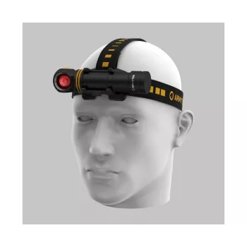 Armytek Elf C2 MAX WR Linterna frontal recargable USB-C, 2500 lm blanco + 230 lm rojo, IP68, tapa trasera magnética, incluye batería 18650