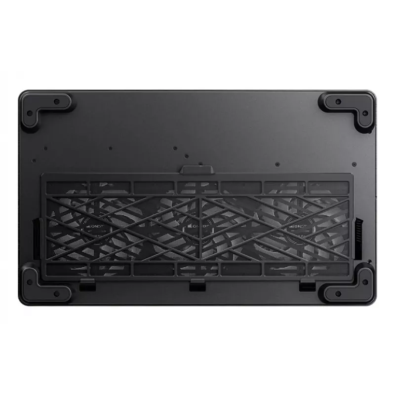 Jonsbo TK-4 Wood Caja de PC, torre Midi, ATX, cristal templado - negro