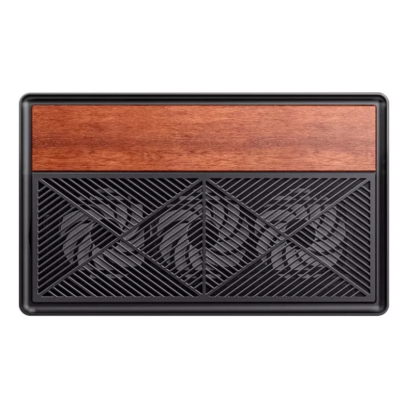 Jonsbo TK-4 Wood Caja de PC, torre Midi, ATX, cristal templado - negro
