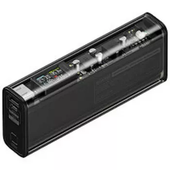 SHARGE Shargeek 140 Batería externa, 20.000mAh, 140W, USB-C, USB-A - negro