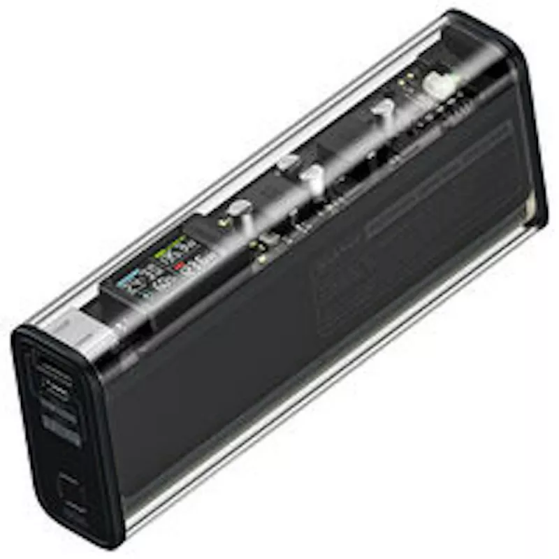 SHARGE Shargeek 140 Batería externa, 20.000mAh, 140W, USB-C, USB-A - negro