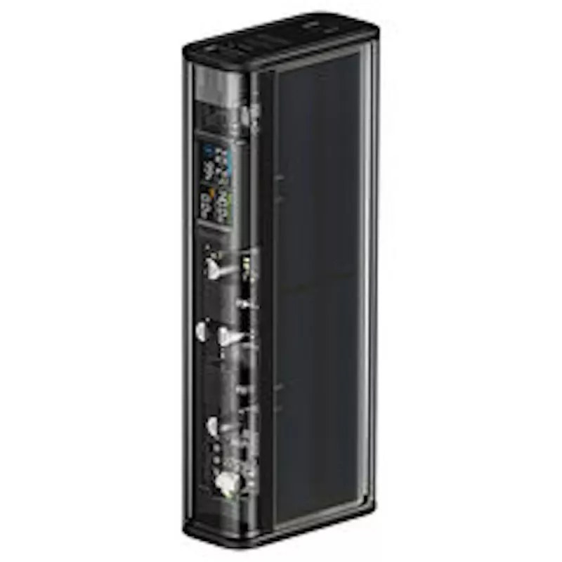 SHARGE Shargeek 140 Batería externa, 20.000mAh, 140W, USB-C, USB-A - negro