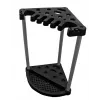 KETER Soporte para herramientas de jardín Estante de herramientas de esquina negro