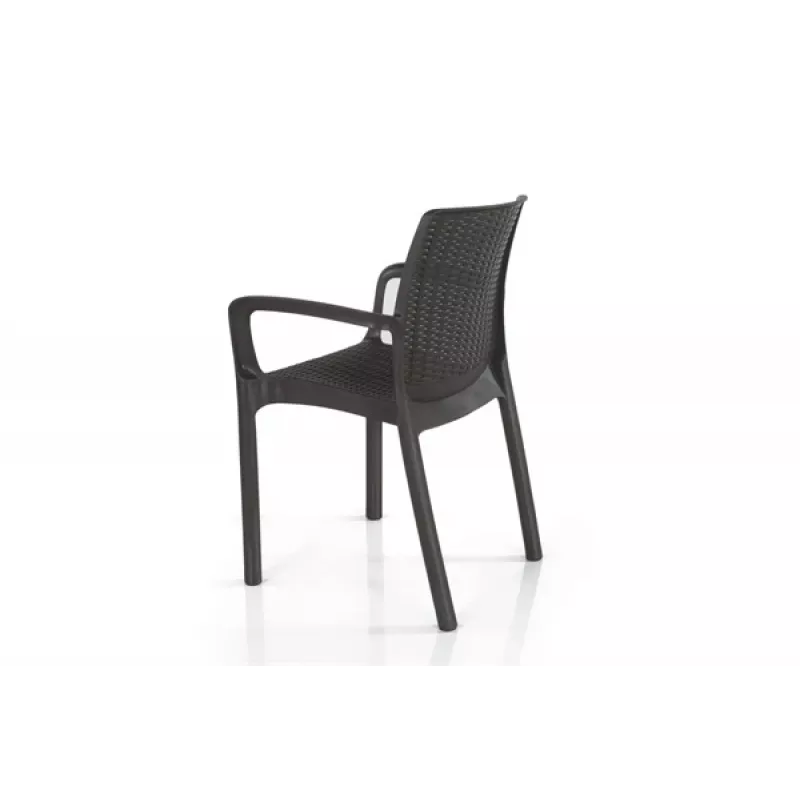 KETER Silla de jardín Bali Mono gris