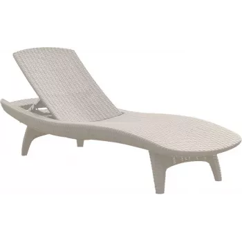 KETER Tumbona Pacific blanco 29195066450