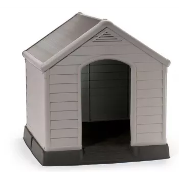 CURVER Caseta para perros 95x99x99cm gris