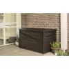 KETER Caja de almacenamiento Ontario 870L marrón