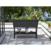KETER Huerto elevado Alfresco 110L gris