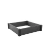 KETER Borde para parterre modular cuadrado Vista Modular 122x122x27cm gris