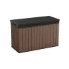 KETER Caja de almacenamiento Darwin Box 662L marrón
