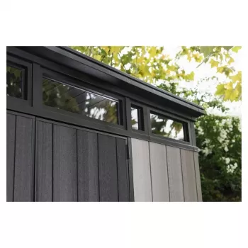 KETER Caseta de jardín Cortina 11x7 gris