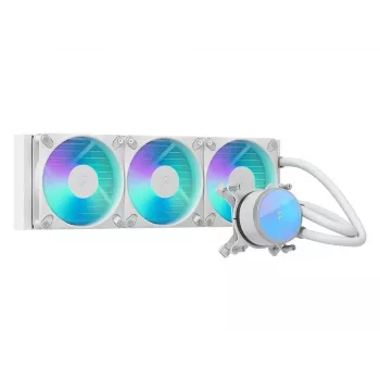 Fractal Design Radius 360 RGB refrigerador líquido AIO para CPU, 360 mm, blanco
