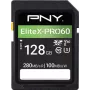 PNY EliteX-PRO60 tarjeta de memoria flash 128GB Video Class V60 UHS-II U3 Class10 MicroSDXC
