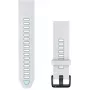 Garmin QuickFit correa de silicona de 20 mm, Ice Blue/blanco (010-14506-00)
