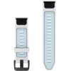 Garmin QuickFit correa de silicona de 20 mm, Ice Blue/blanco (010-14506-00)