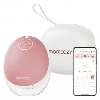Momcozy - M9 sacaleches manos libres - rojo