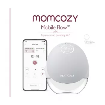 Momcozy - M9 sacaleches manos libres - rojo