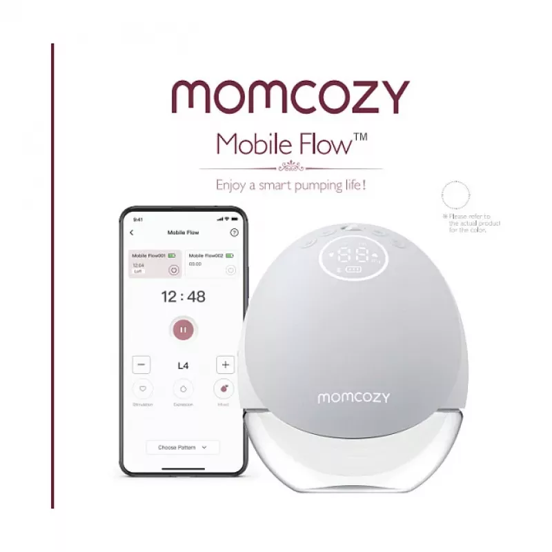 Momcozy - M9 sacaleches manos libres - rojo