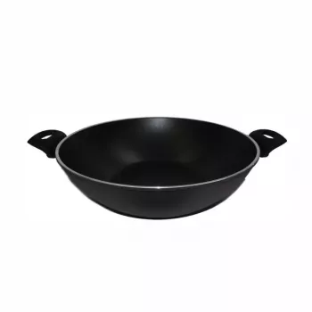 Wok Ballarini 130 con 2 mangos Ø36cm/4,5mm