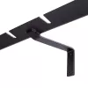 Soporte de pared Manfrotto 027 para 8 trípodes, aluminio, negro