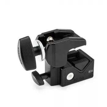 Pinza Manfrotto Super Clamp 635 Quick Action 15kg de aluminio con apertura de mordaza de 55mm
