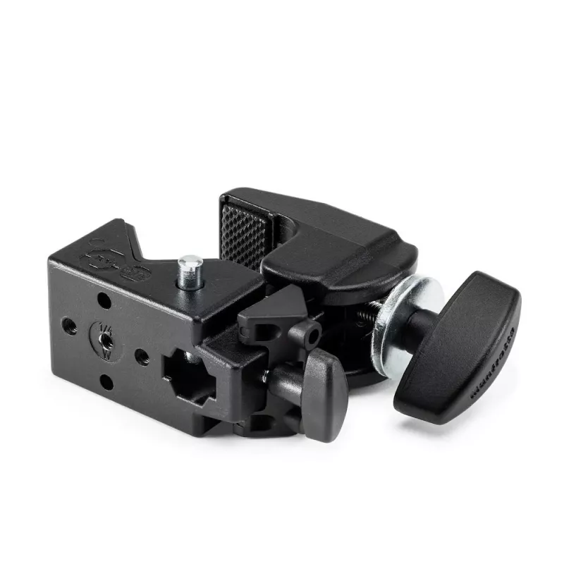 Pinza Manfrotto Super Clamp 635 Quick Action 15kg de aluminio con apertura de mordaza de 55mm